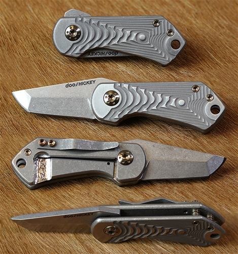 Custom Doo Hickey Frame Lock Flipper 